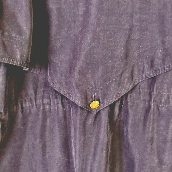 Dumas Imports Anorak Dark Navy Blue Brown Jacket -NO  Liner - Picture 12 of 12